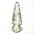 Clear Glass Tile Arrowhead V6