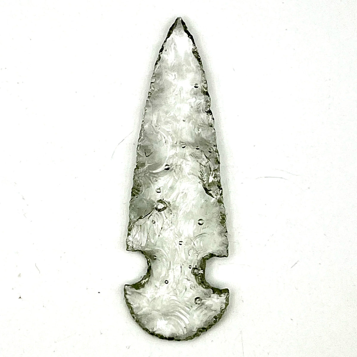 Clear Glass Tile Arrowhead V6