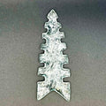 Multi Notched Glass Arrowhead