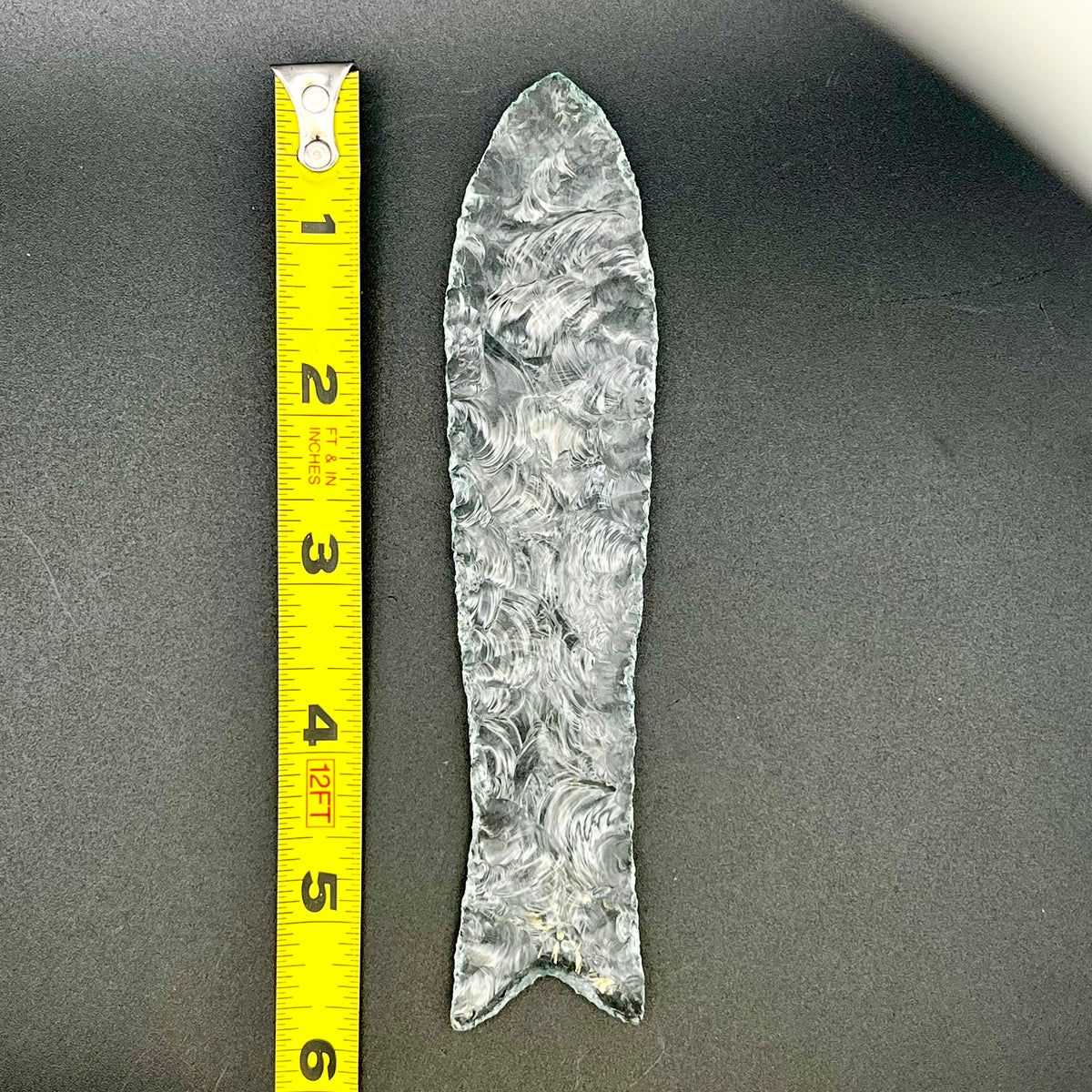 Clear Glass Tile Arrowhead V2