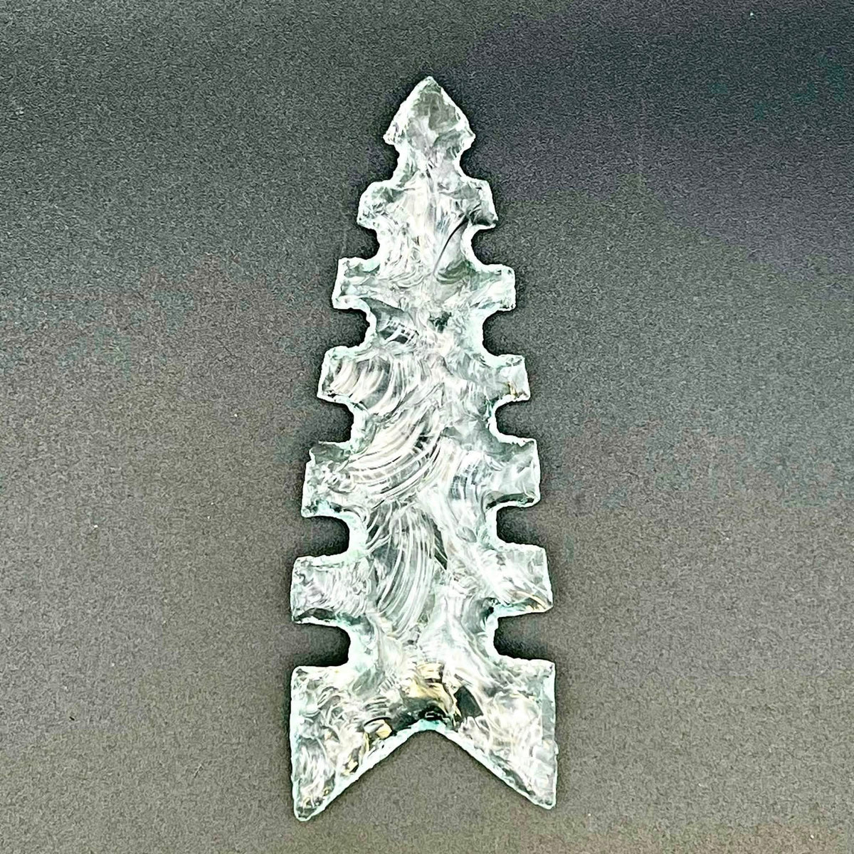 Multi Notched Glass Arrowhead