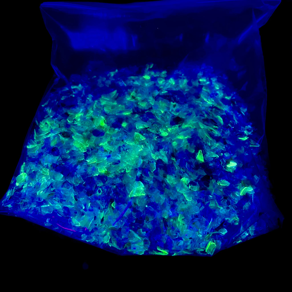 Premium Multicolored Small Craft Glass Flakes (1/2 lb Bag) (Copy)