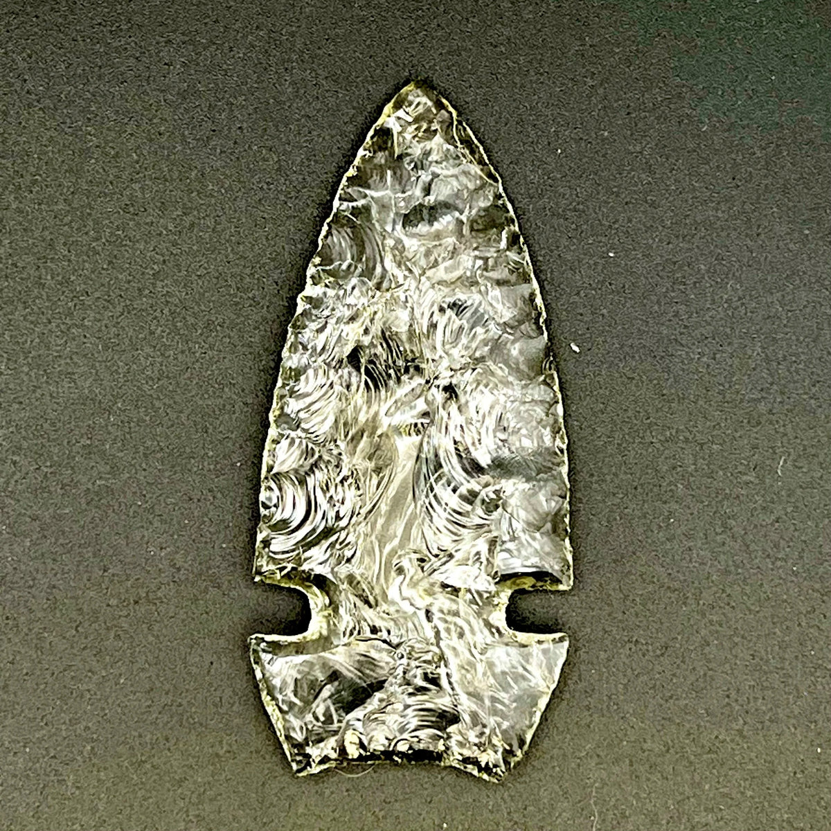 Clear Glass Tile Arrowhead V7