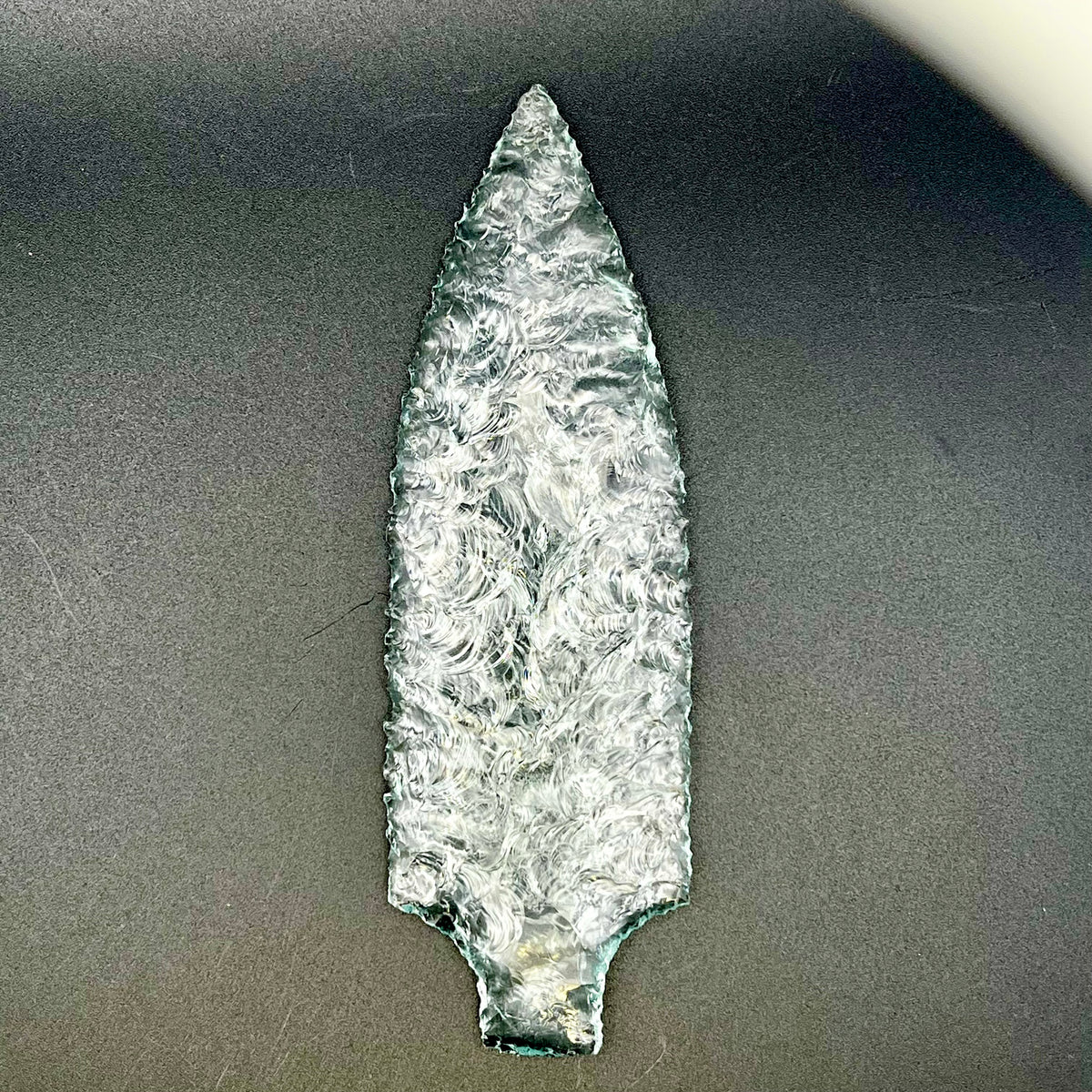 Clear Glass Tile Arrowhead V1