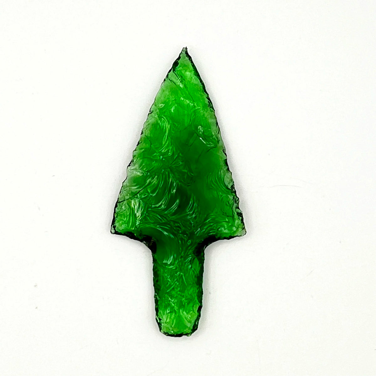 Green Glass Arrowhead V2