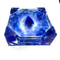 Cobalt Blue Epoxy Resin Coastars